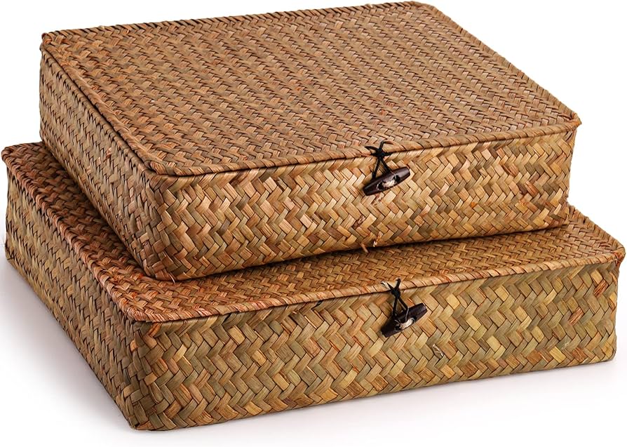 Storage Baskets With Lid