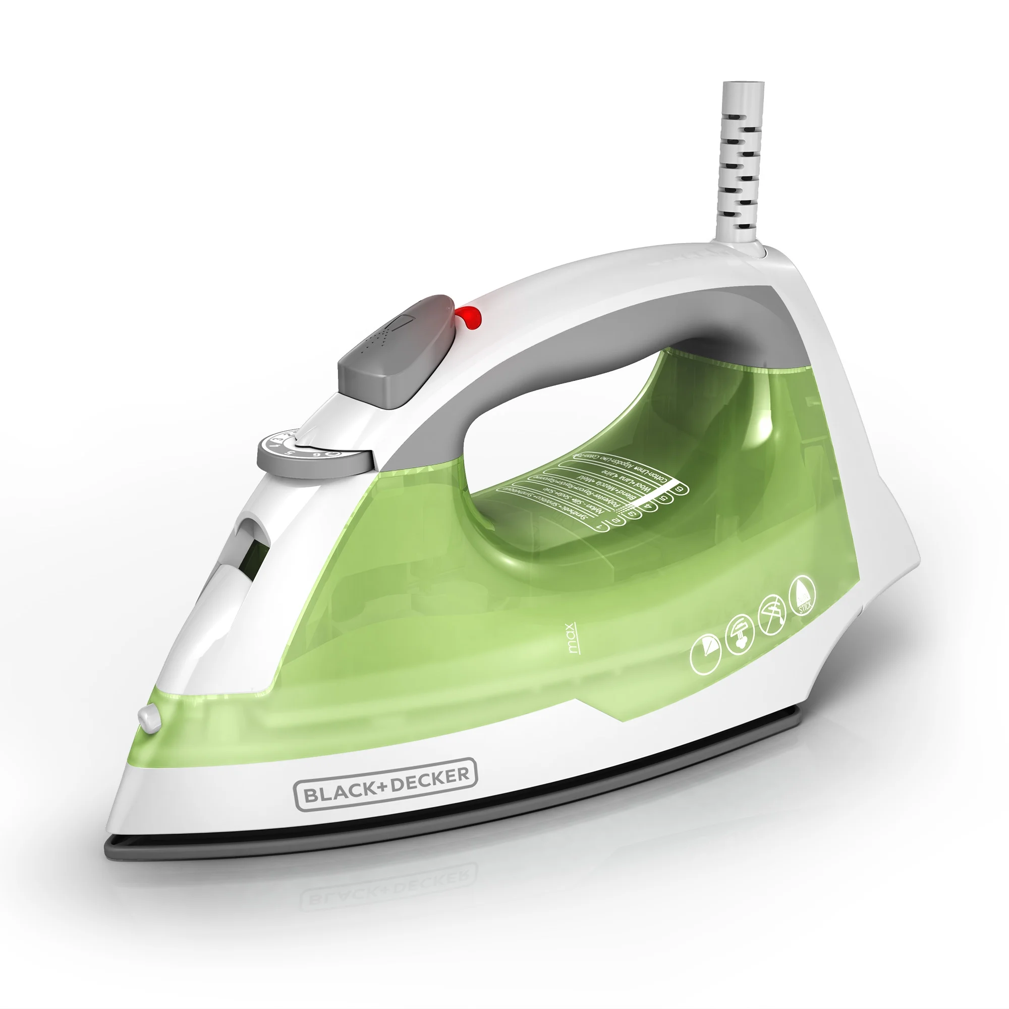Black+decker, Easy Steam Compact Iron, Ir02v-t
