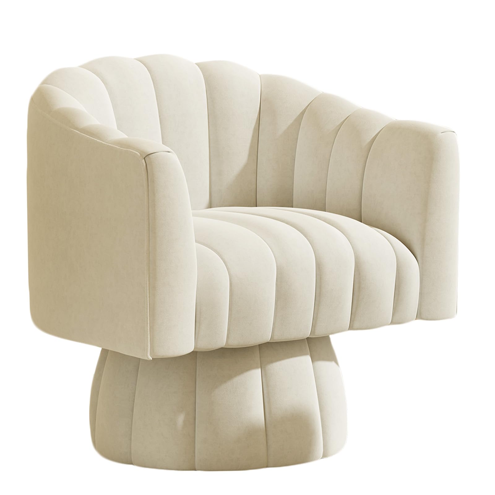 Accent Chair Mid Century 360 Degree Swivel Chair