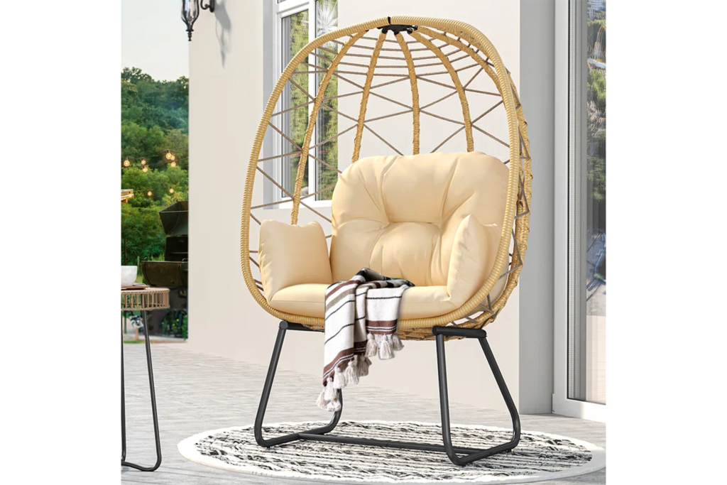 Langley Street Alexei Egg Chair With Stand