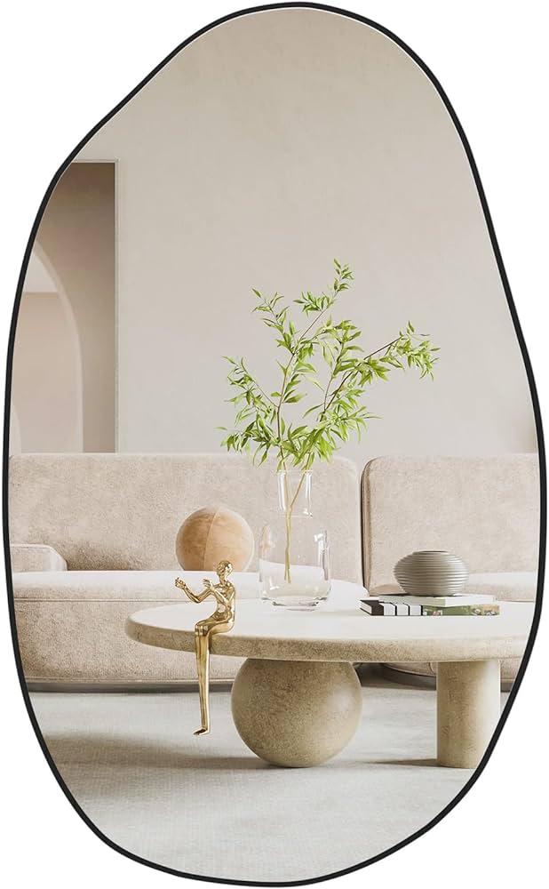 Cassilando Irregular Asymmetrical Mirror Wall Mounted