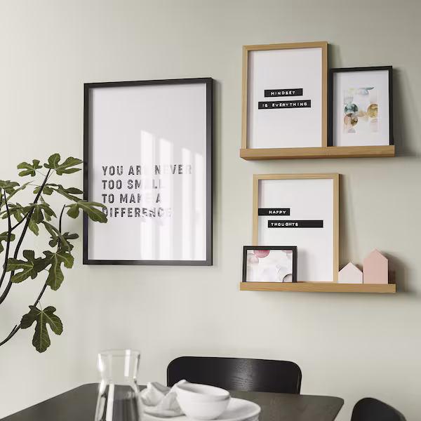 Mosslanda Picture Ledge - Oak Effect
