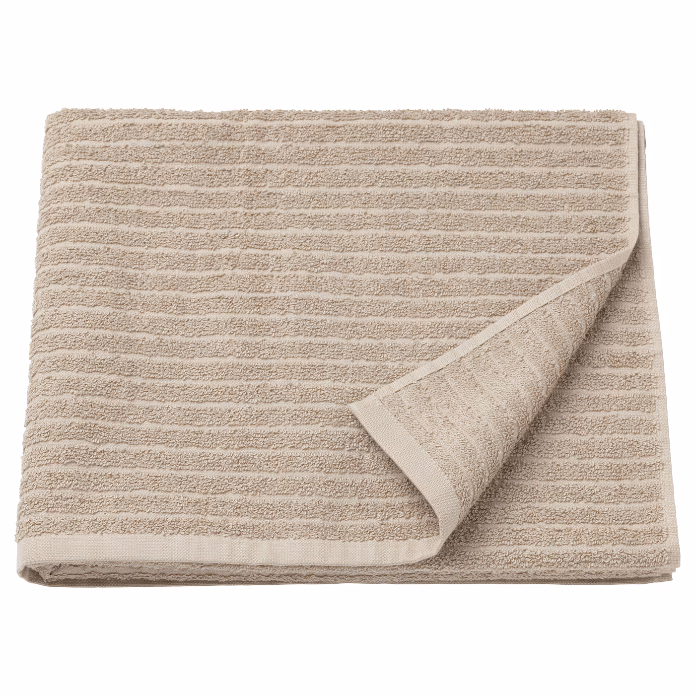 Vågsjön Bath Towel, Light Beige, 28x55