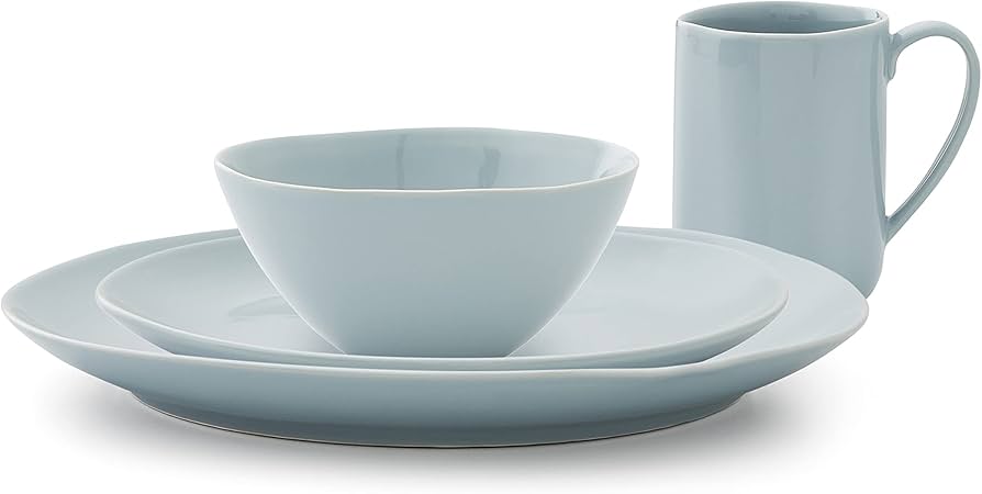 Portmeirion Sophie Conran Arbor Organic Shape 4 Piece Place Setting | Dinner Plate