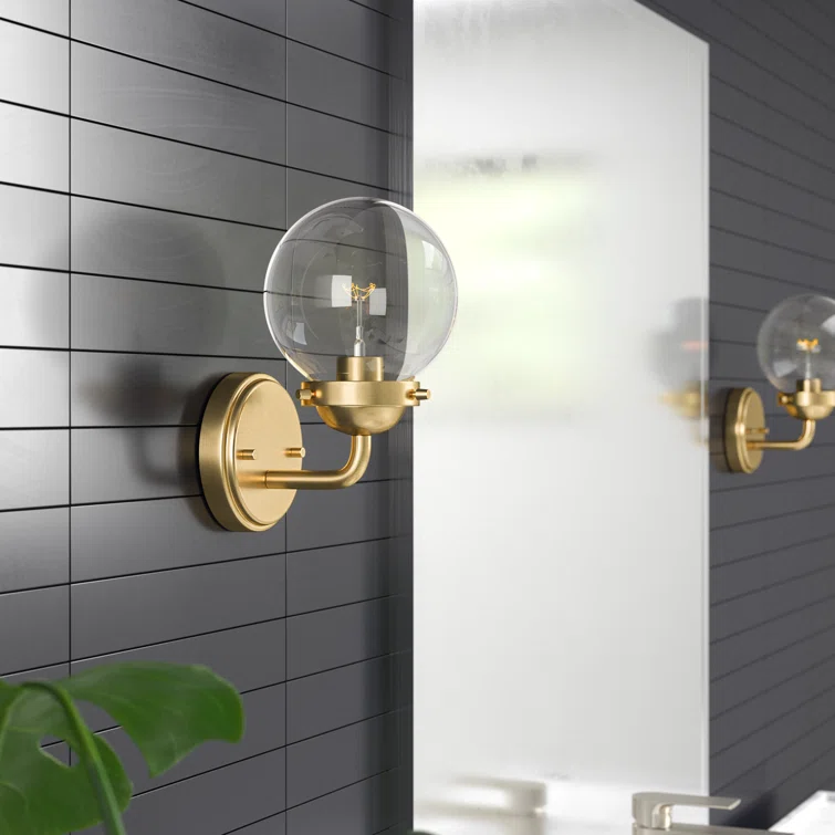 Wade Logan Wason 1 Light Dimmable Armed Sconce