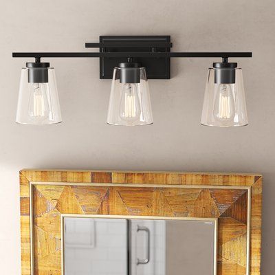 Three Posts Averi 3 Light Dimmable Vanity Light