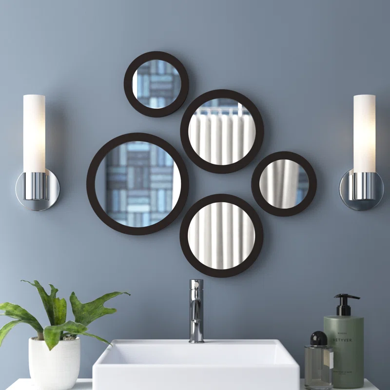 Wade Logan Allysan Modern Contemporary Mirror Set