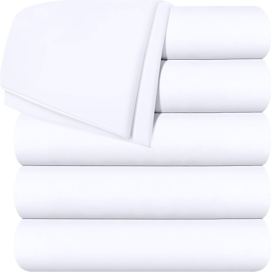 Bedding Flat Sheets KING- Pack Of 6 