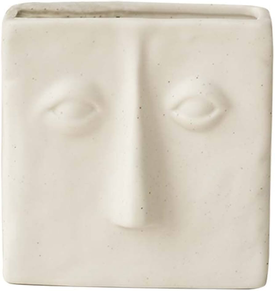 Wenshuo Abstract Square Face Pen Holder