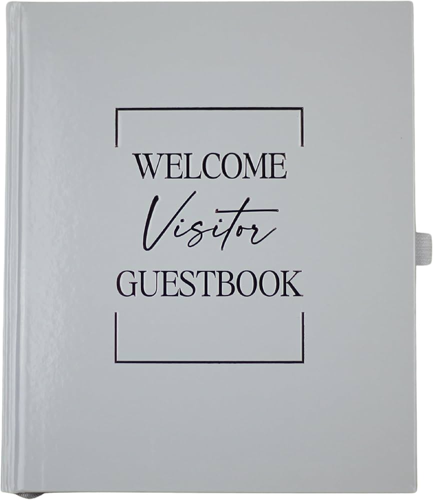 Paper 'n Such Guest Book For Vacation Home - Visitor Guest Book For Short Term Rentals