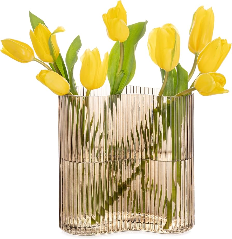 Molimao Glass Vase For Centerpieces
