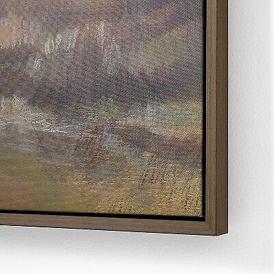 36"x36" Dark Fields Framed Canvas - Threshold™ Designed With Studio Mcgee