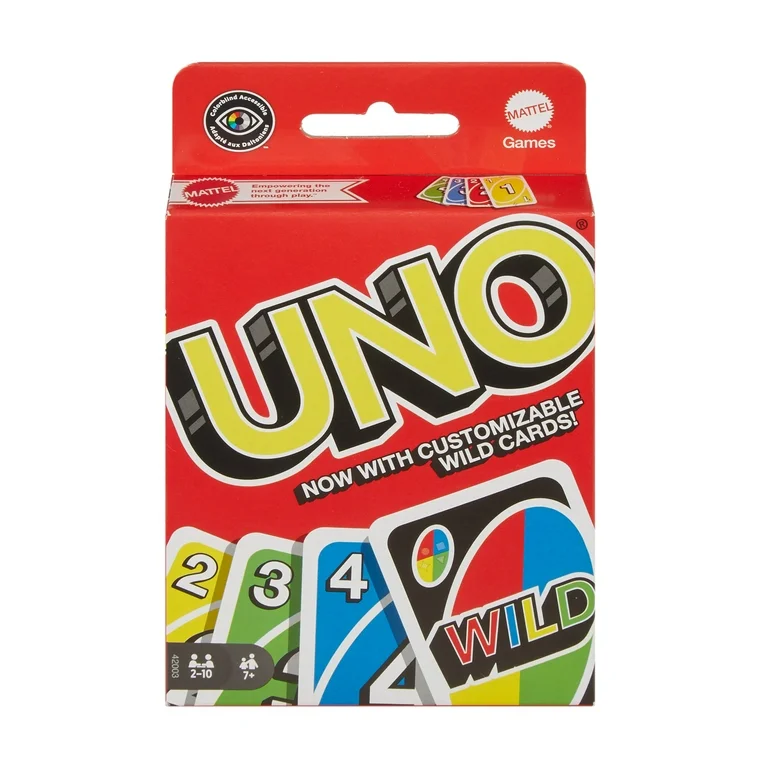 Uno Card Game For Kids, Adults & Family Game Night, Original Game Of Matching Colors & Numbers
