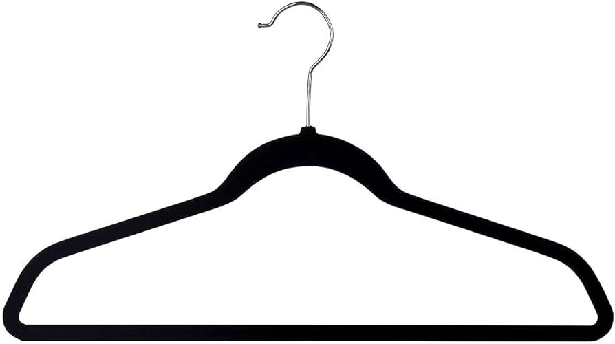 Flocked Hangers - Two 50-packs