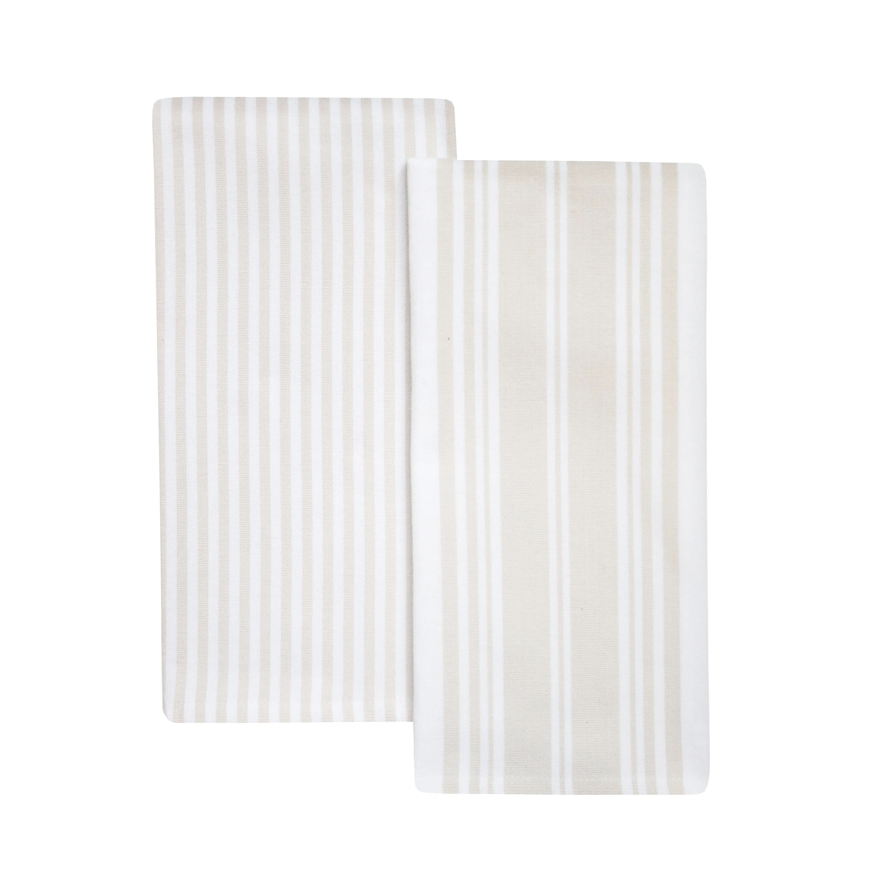 Better Homes & Gardens 2 Piece Culinary Kitchen Towel, Papyrus Beige