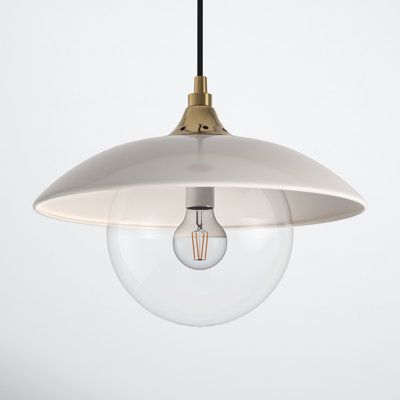 Joss Main Morine 1 Light Single Dome Pendant