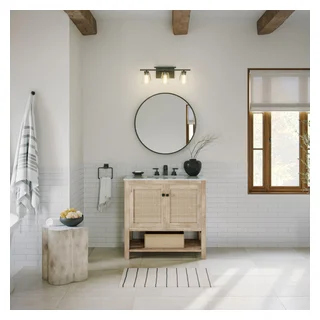 Kerry Bath Vanity, 36" - Farmhouse - Bathroom Vanities And Sink Consoles - By Legion Furniture