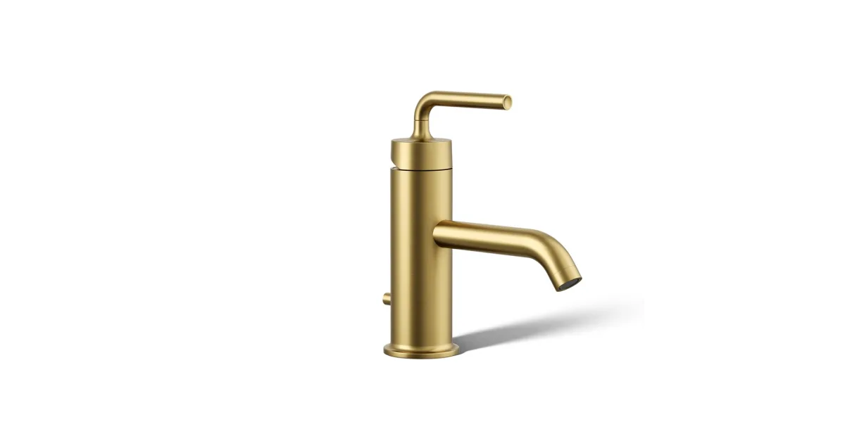 Kohler K-14402-4a-2mb Purist 1.2 Gpm Single Hole Bathroom