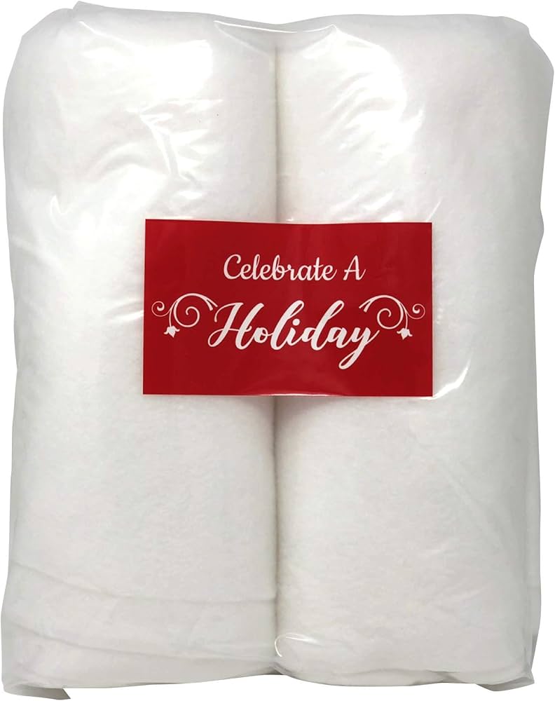 Faux Snow Roll For Christmas Village 