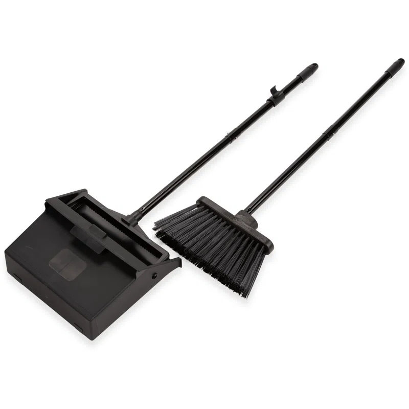 2 Piece Duo Pan Lobby Pan Duo Sweep Broom Set