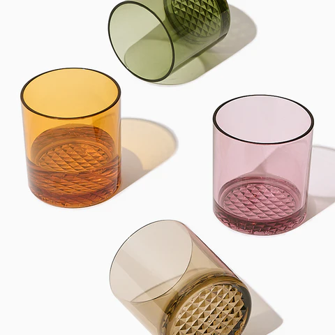 Old Fashioned Copolyester "Glasses"