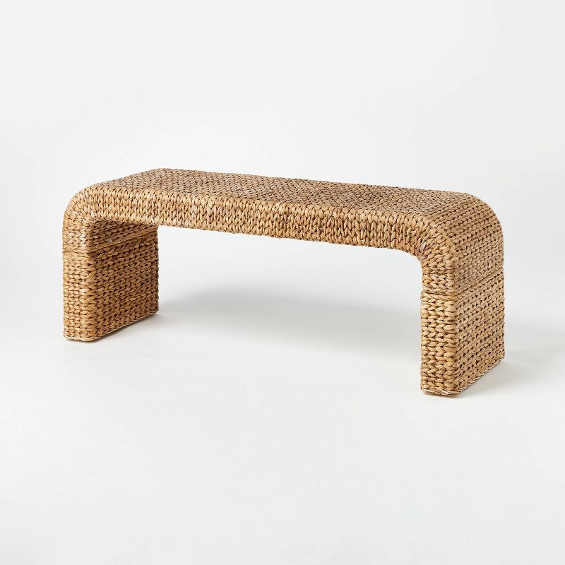 Shiffer Waterfall Woven Bench - Threshold™ Designed With Studio Mcgee