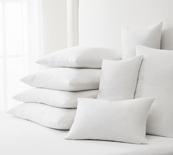 Down Feather Lumbar Pillow Insert
