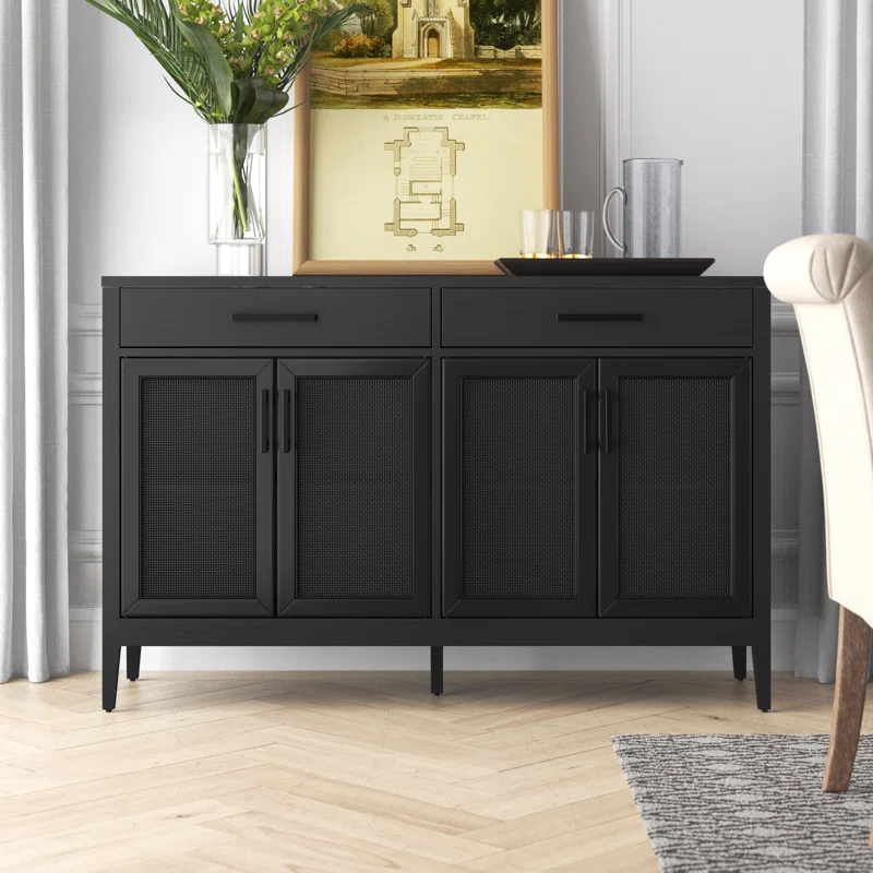 Lark Manor Arnfinnur 56 Wide 2 Drawer Sideboard