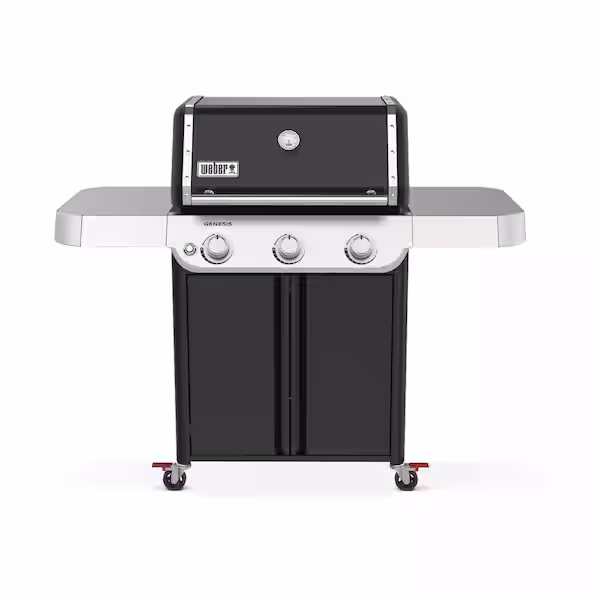 Genesis Ii E-315 3-burner Liquid Propane Gas Grill In Black