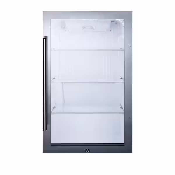 19 In. 3.1 Cu. Ft. Outdoor Refrigerator In Black