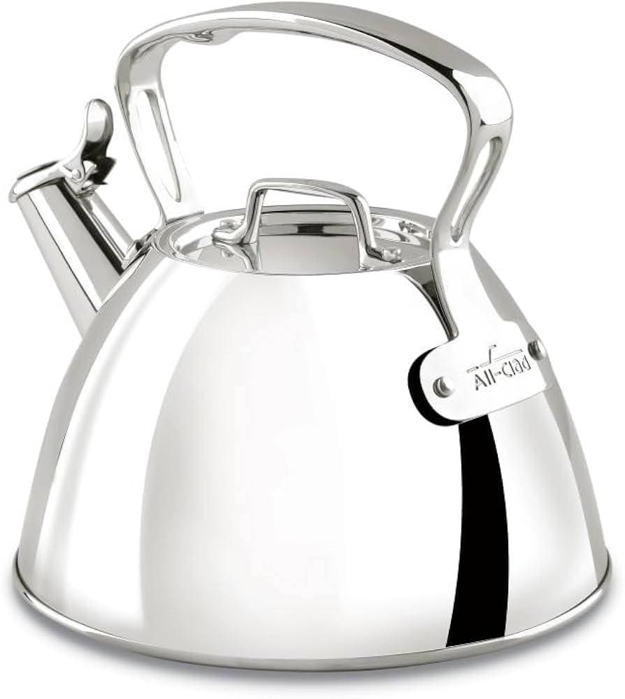 All-clad Specialty Stainless Steel Tea Kettle 2 Quart Induction Pots And Pans