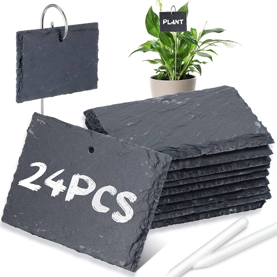 Leifide 24 Sets Plant Labels