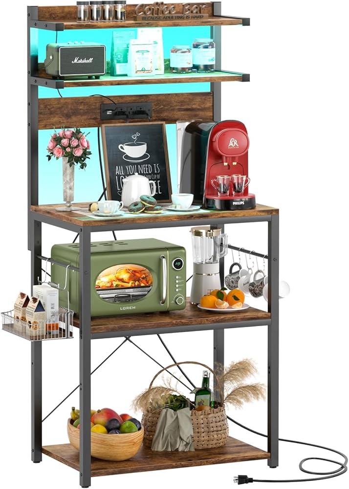 5 Tier Coffee Bar Station