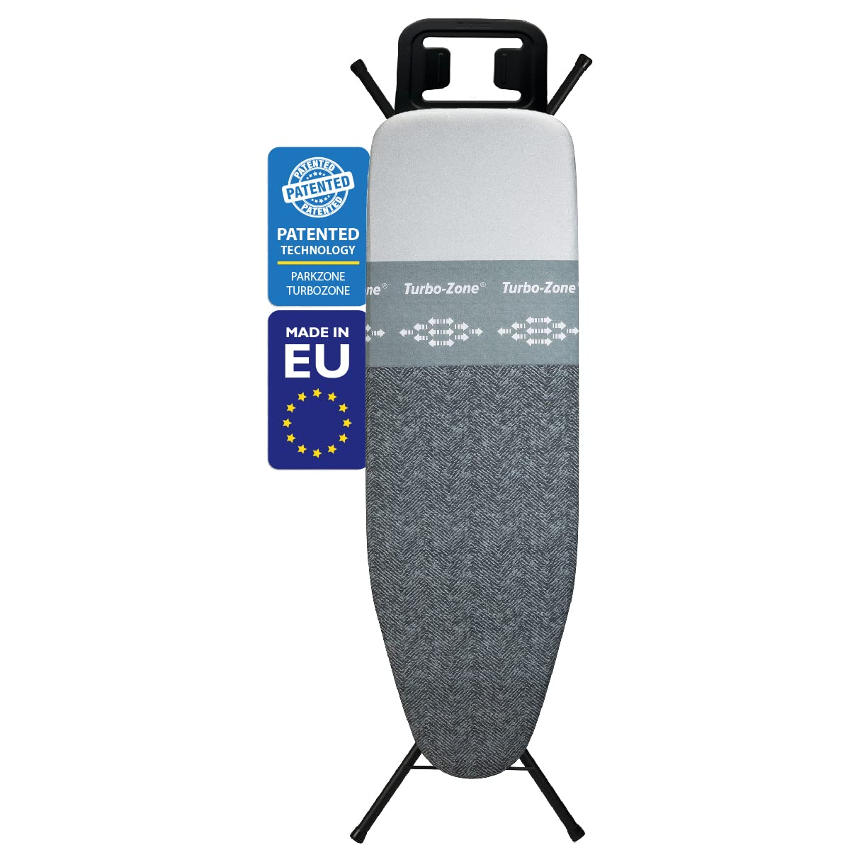 Bartnelli Classic Ironing Board With New Patent Technology | Made In Europe Iron Board With Patent Fast-glide Zone
