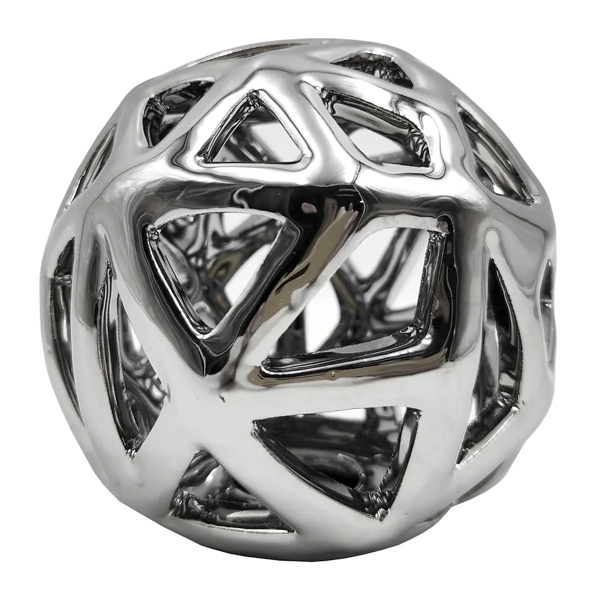 Silver Ceramic Ball, 5