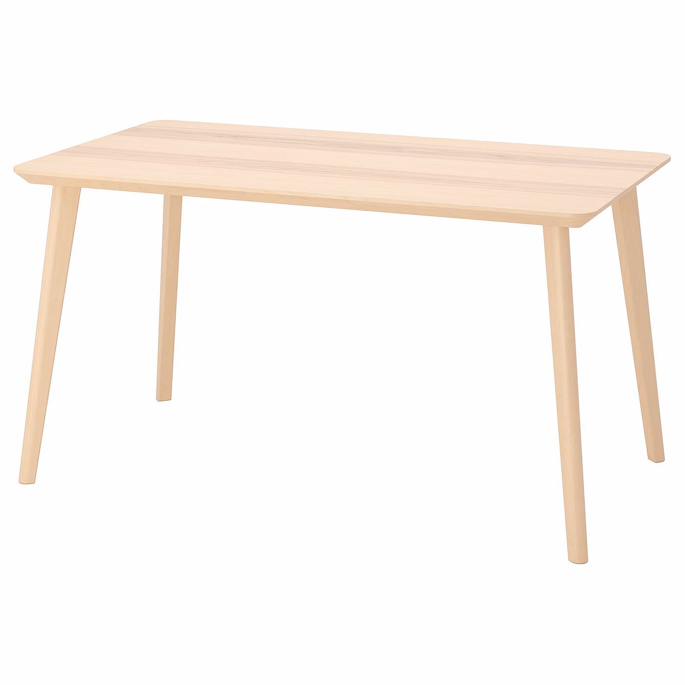 Lisabo Table, Ash Veneer, 551/8x303/4