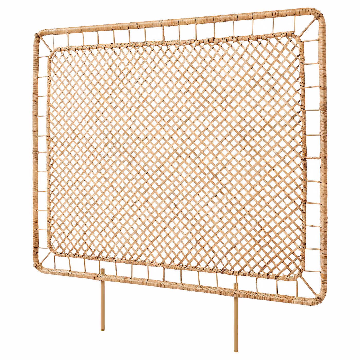 Tolkning Headboard, Handmade Rattan