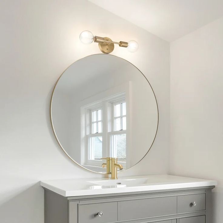 Globe Electric Company Alexandria 2 Light Dimmable Vanity Light