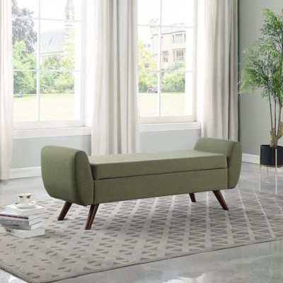 Wade Logan Amsi Upholstered Storage Bench