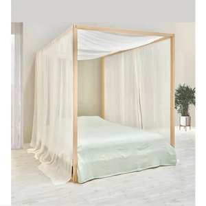 Hand Loom Woven Cotton Bed Canopy For