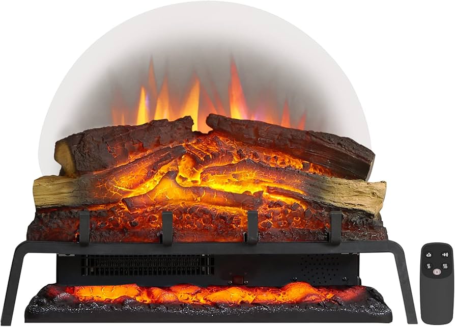 Legendflame 25" W Free Standing Electric Fireplace Log Set (ef484)
