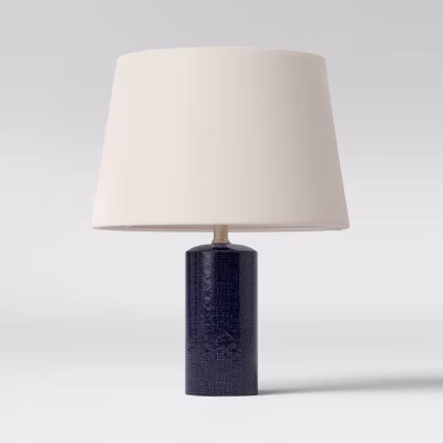 Large Linen Lamp Shade Shell - Threshold™: Off-white Drum, No Assembly Required