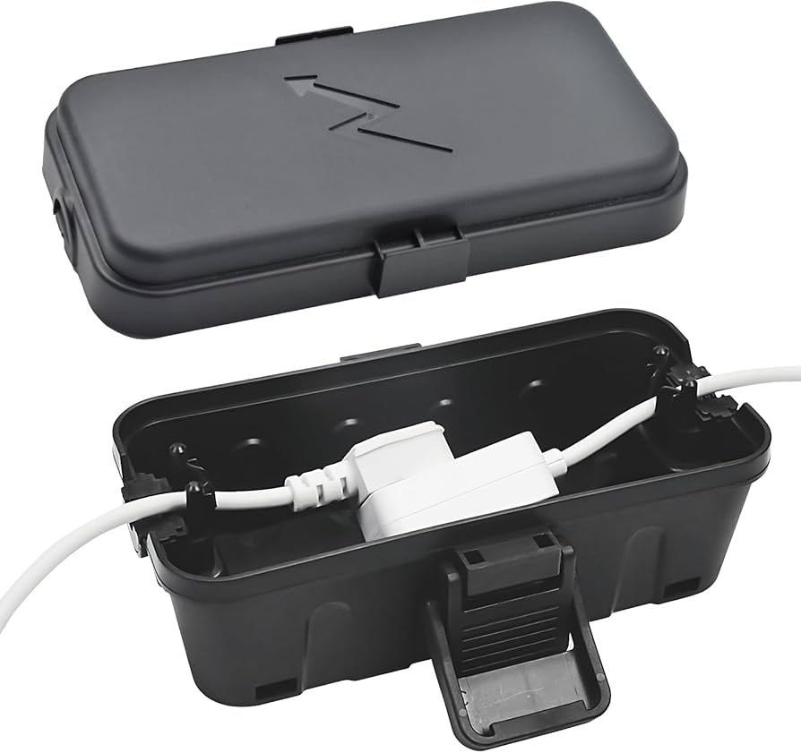 Hrensaw Small Weatherproof Electrical Connection Box(6 X 3.5 X 2.2inch)