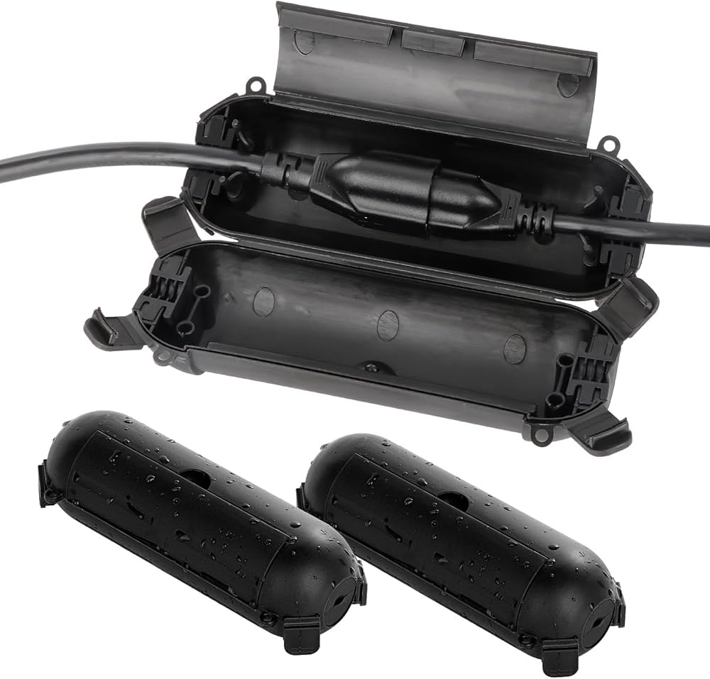 Flemoon [3 Pack] Outdoor Extension Cord Safety Cover With Waterproof Seal