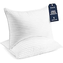 Beckham Hotel Collection Bed Pillows Standard / Queen Size Set Of 2 - Down Alternative Bedding Gel Cooling Pillow For Back