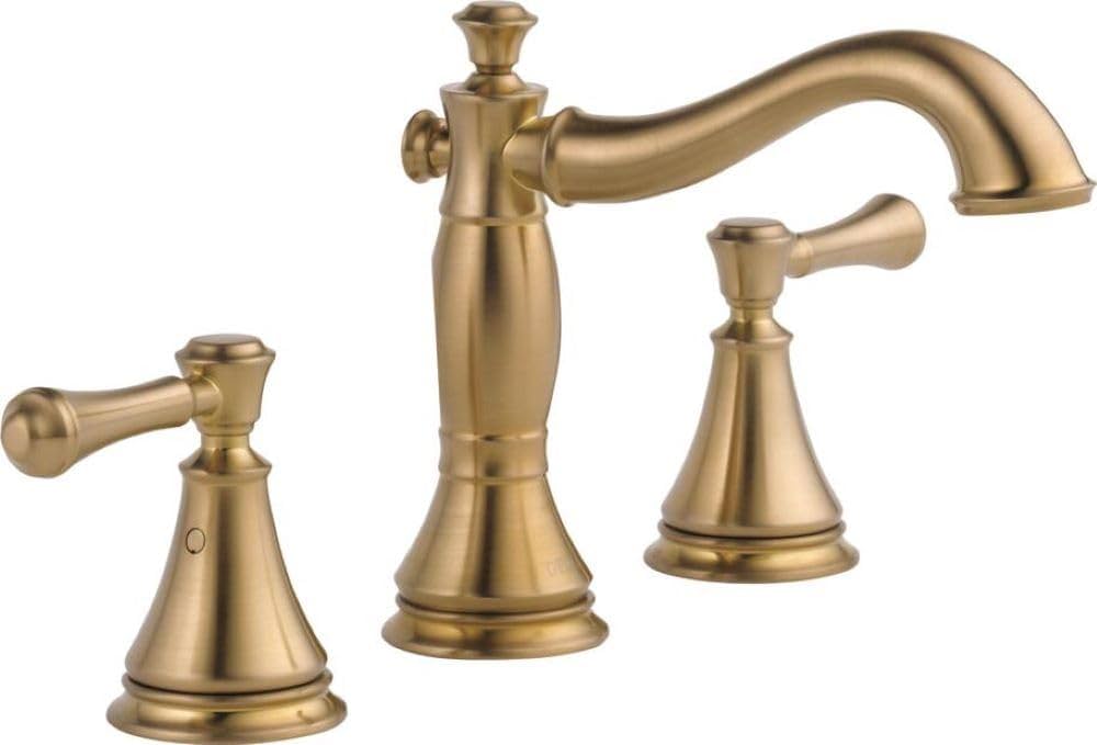 Delta Faucet Cassidy Widespread Bathroom Faucet 3 Hole