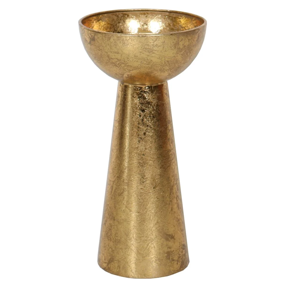Gold Metal Candle Holder, 9