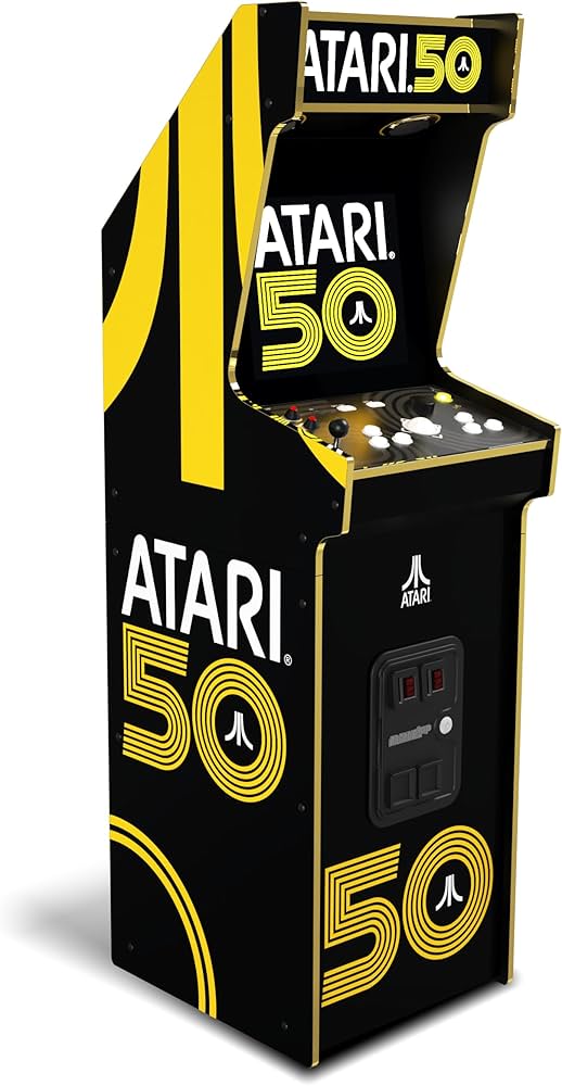 Arcade1up Atari 50th Anniversary Deluxe Arcade Machine For Home