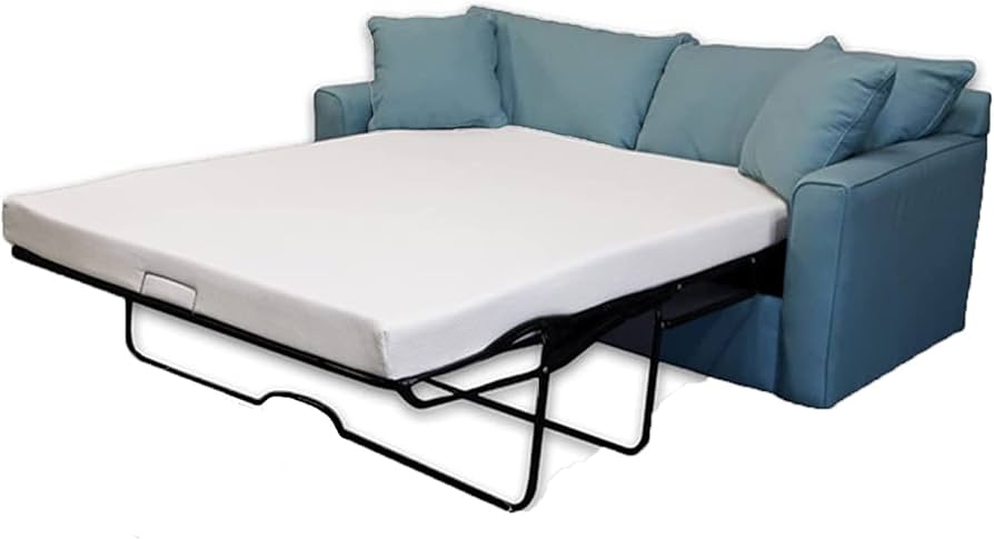 Dynastymattress Sofa Bed Mattress Queen Size 4-inch Cool Gel Memory Foam Sleeper For Convertible Folding Sofa & Couch Beds