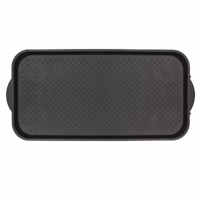 1'7"x3'3" Black Boot Tray Black - Mohawk